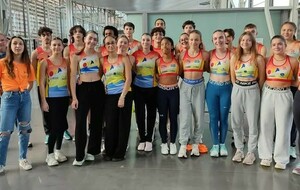 21 athlètes de l'ESM au premier week-end de l'hiver au Vendéspace