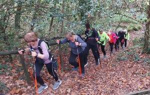 Le groupe marche nordique