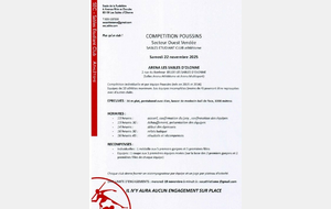 Compétition Poussin