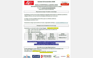 Championnat Dpartemental de Vende de Lancers Longs