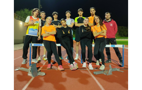 Le groupe &quot;Sprint - Haies&quot;