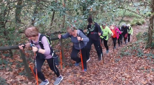 Le groupe marche nordique